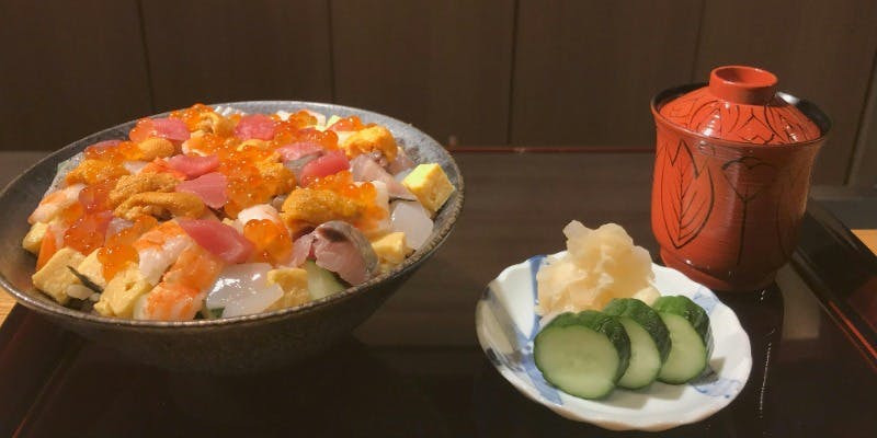 ランチ：本日の上ばらちらし御膳