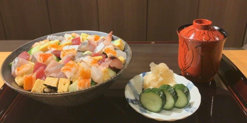 ランチ：本日のばらちらし御膳