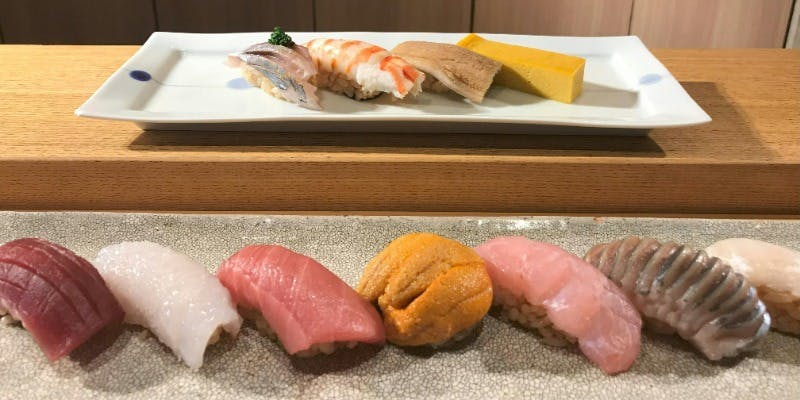 ランチ：全11貫！店主におまかせ握り鮨