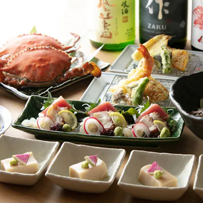 こだわりを一度に味わうならコースでどうぞ