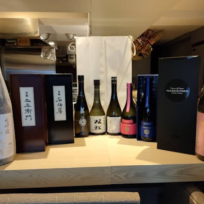 お酒はレアな銘柄を豊富にご用意