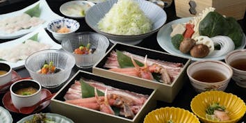 【金華豚とずわい蟹】出汁しゃぶ会席 - 京都 瓢喜 赤坂店