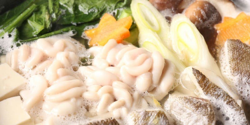 12月 鱈と白子のみぞれ鍋と自慢の鮮魚入りほっこり名物堪能コース飲み放題付き6000円＋2時間飲放題