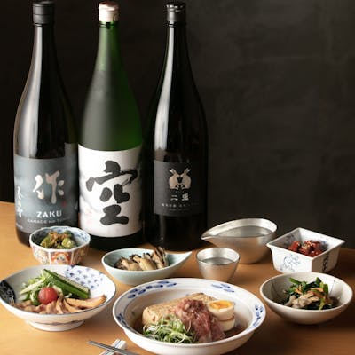 こだわり抜いた日本酒の数々