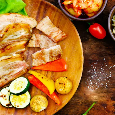 本格的な食材でBBQを!