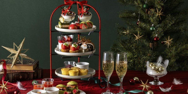 【Xmas2025】クリスマスアフタヌーンティー＋ウェルカムドリンク付き