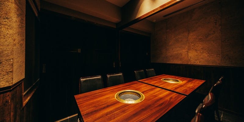 焼肉ホルモンうしごろ 銀座店の店内の様子