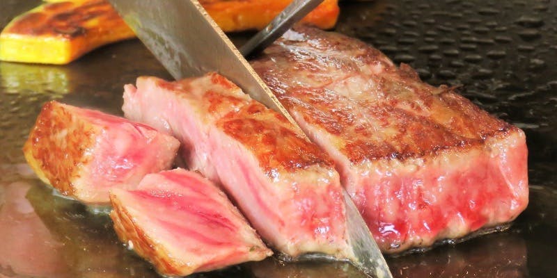 黒毛和牛リブロースステーキ　ステーキ堪能！ 「凛」コース