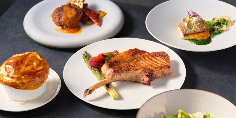 【ランチコース】鎌倉の旬を五感で味わう前菜、温菜、選べるメイン、全3品