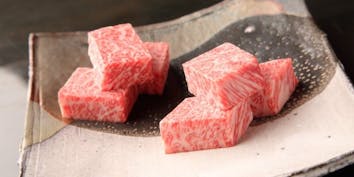 【35日熟成肉コース】しゃぶしゃぶ、焼肉、すき焼き、ステーキ。。全て食べれるコース - 肉匠なか田 本店