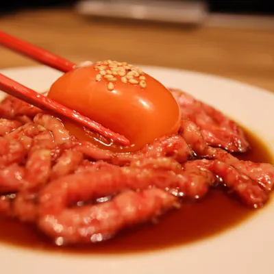 黒毛和牛ユッケの食べられるお店!
