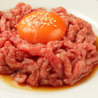 黒毛和牛ユッケの食べられるお店