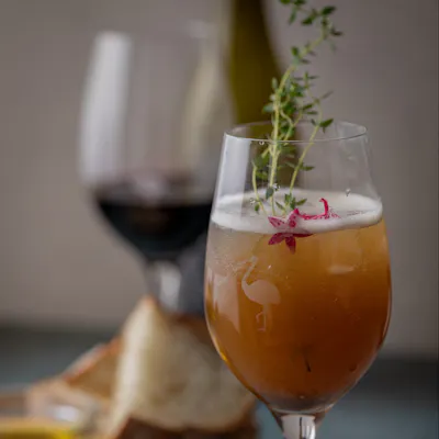 ノンアルコールカクテルも充実したフリーフロー