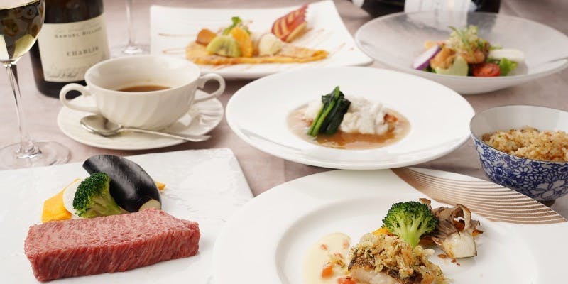 【レディースコース】「平日ランチタイム限定」女子会にお勧め！！ 全8品　＋乾杯ドリンク付き（赤身）