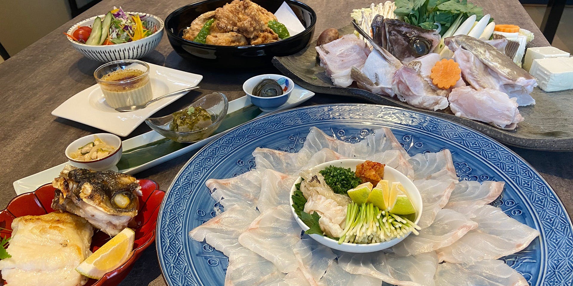 旬魚ふぐ料理 おかもと