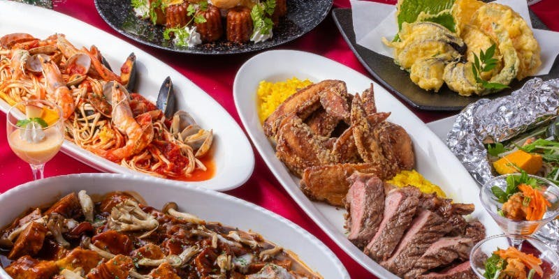 【平日】季節の出来たて料理が楽しめる40種類ビュッフェ＋時間無制限飲み放題