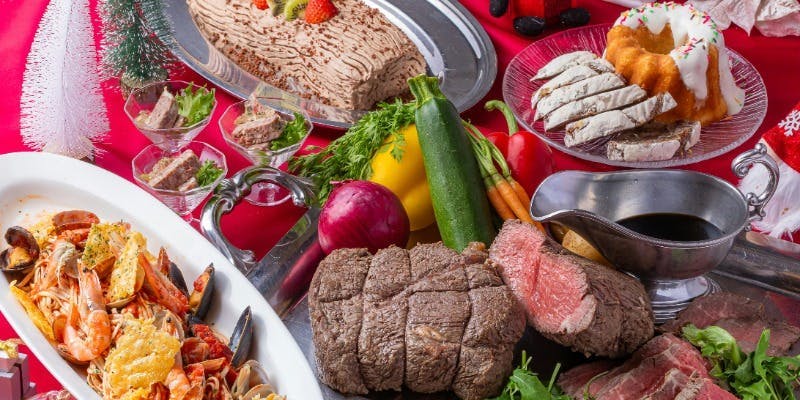 期間限定【120分制】クリスマスディナービュッフェ＋120分飲み放題