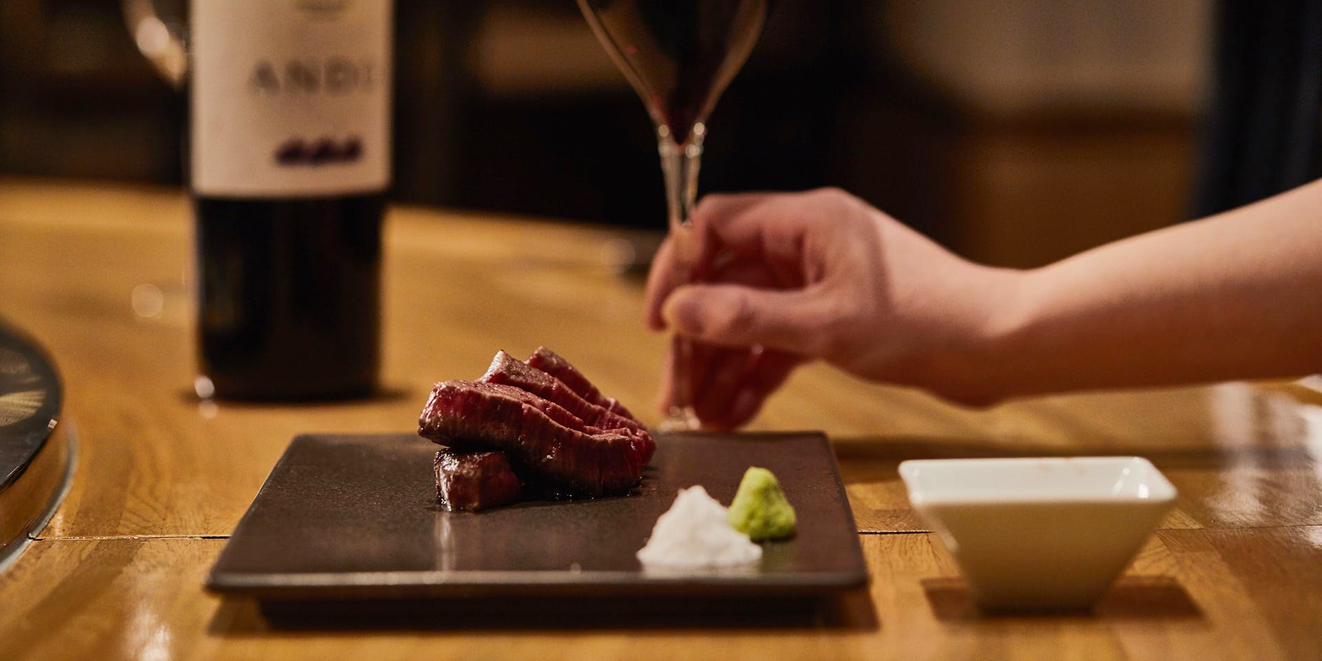 鉄板懐石 りんどう