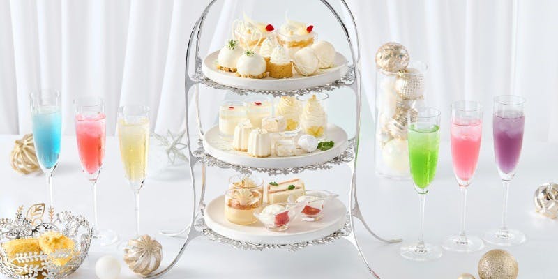 White Christmasアフタヌーンティー （推し活ドリンク付き）（11/19～12/19 平日15時来店）