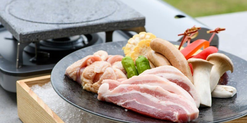 SATSUMAGMA／シェラトン鹿児島 【テラスで楽しむ】溶岩焼きコース