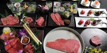 【Royalコース】料理料お任せ創作焼肉 - 天壇 祇園本店ロイヤルフロア