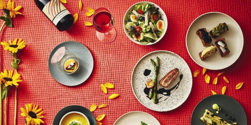 【プリフィックスコース　全5品】魚料理＆肉料理を愉しめるコース