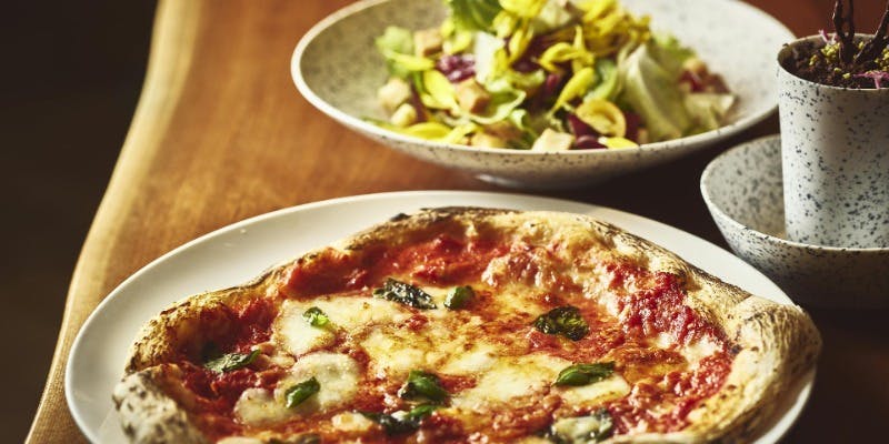 【PIZZA SET】前菜＋お好きなピザ1種＋デザート