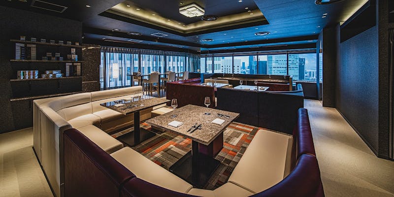 Bella/阪急グランドビル最上階(31F)【Bella Lunch】選べるメインに特製オードブルスタンド!デザートまで楽しめるセット(平日11時30分限定)
