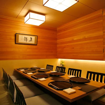 接待に向いた・大小の個室をご用意。