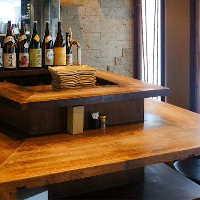 落ち着いた空間で愉しむ料理