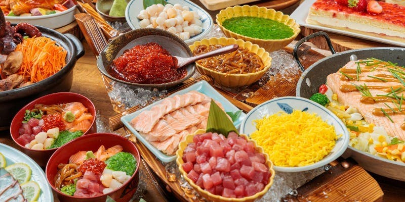 北海道ブッフェ＋滞在期間無制限（土日祝）