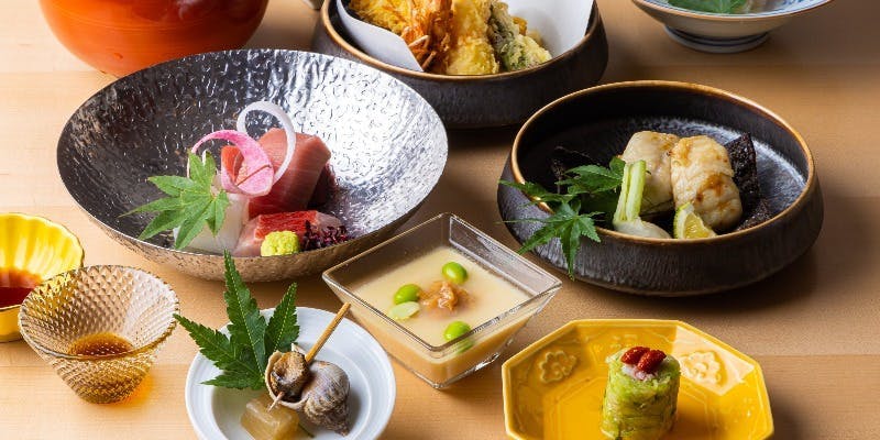【ななコース】季節の日本料理7品をじっくりと味わう至福のひとときを