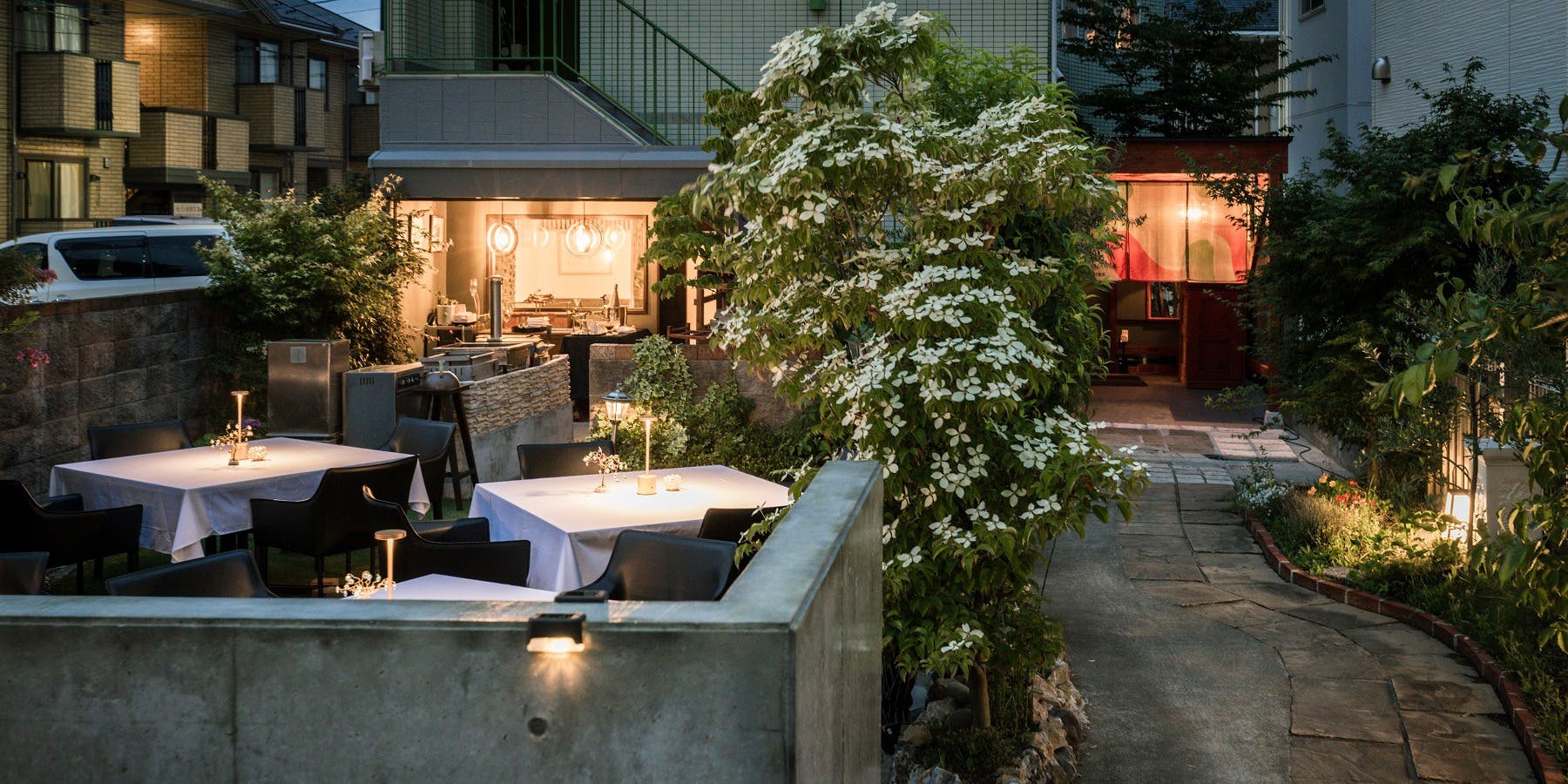 restaurant ecoutieres シェフ旬のおまかせコース ランチ プラン