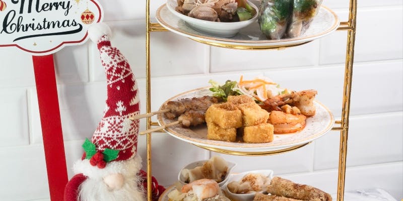 【Xmas2025】クリスマスアフタヌーンティー全9種＋90分飲み放題（テラス可）