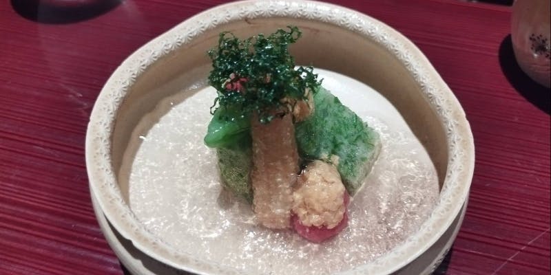 【夜のおまかせコース】先付からデザートまで全10品