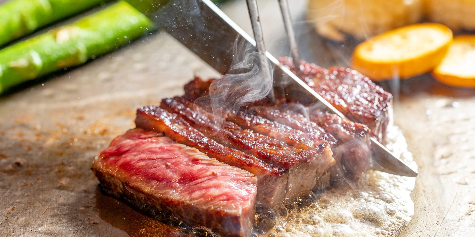 TEPPANYAKI 10 FUKUOKA 【ステーキランチ】前菜・メインのステーキ＋