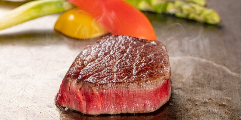 TEPPANYAKI 10 FUKUOKA 【ステーキランチ】前菜・メインのステーキ＋