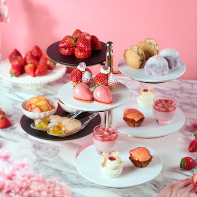 国産フルーツが彩る、季節のアフタヌーンティー