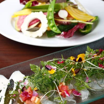 洗練された料理の数々