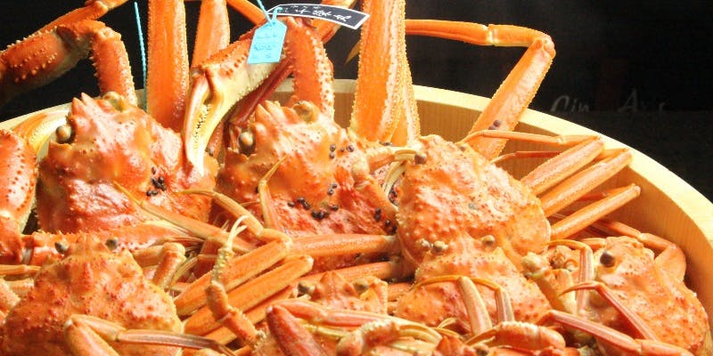 11/7解禁！！「地物水揚げずわい蟹」蟹一式コース