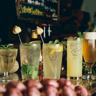 にんにく以外のお酒も自慢