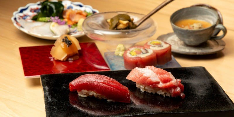 【おまかせコース】季節の厳選素材を愉しむ全19品 ～握り11貫/つまみ7品/お椀～