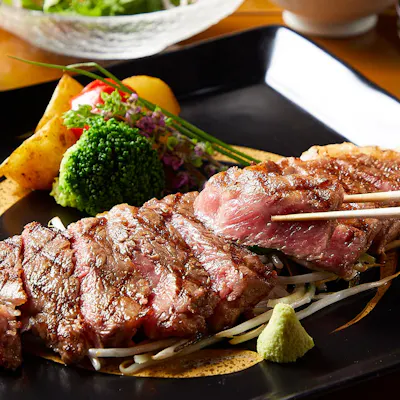 地元産のわさびでシンプルに
