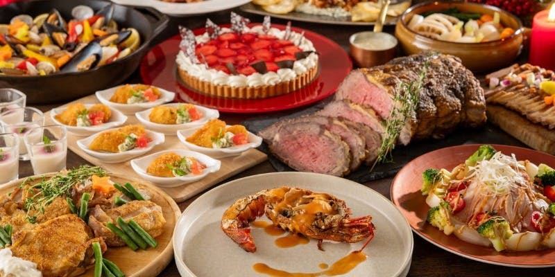 【12/20～12/25限定】クリスマスディナービュッフェ　※1部17：00～19：00