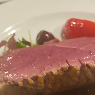 黒毛和牛A4ランクの熟成ステーキ