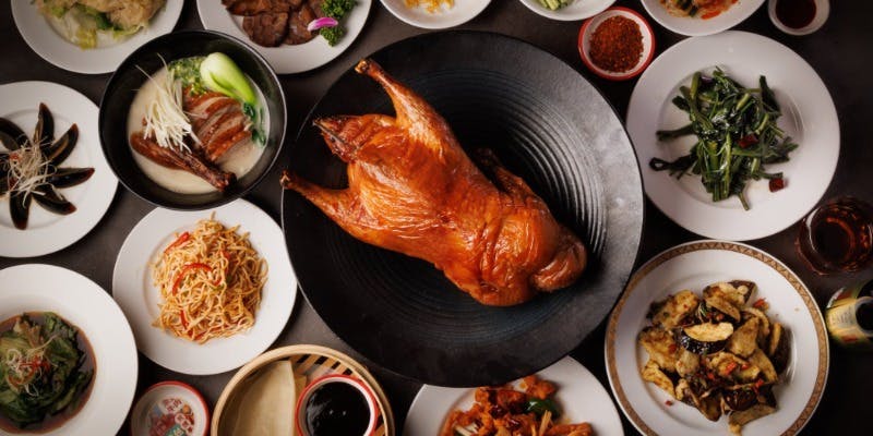 北京ダック専門店 銀座芳亭 【豪爛コース】上海特級調理師が作る飲茶3