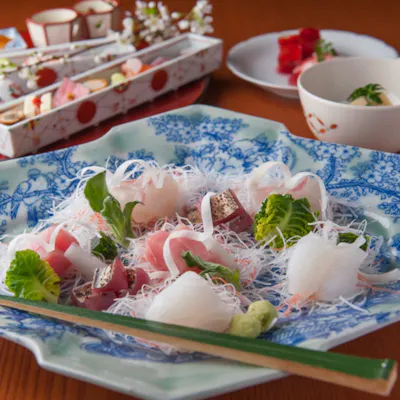 旬の食材を使用した料理