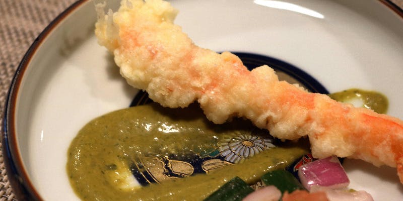 季節の味覚と天麩羅の奏でる至福のコース【銘酒51種フリーペアリング付】