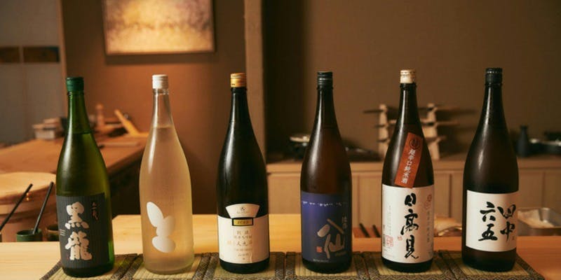7月の贅沢ディナー【日本酒のみ10種 or 日本酒とワインを合わせた10種】のペアリング付きコース