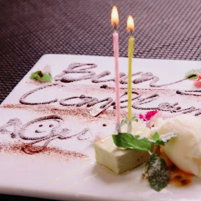 記念日を特別にするお料理と演出はお任せください